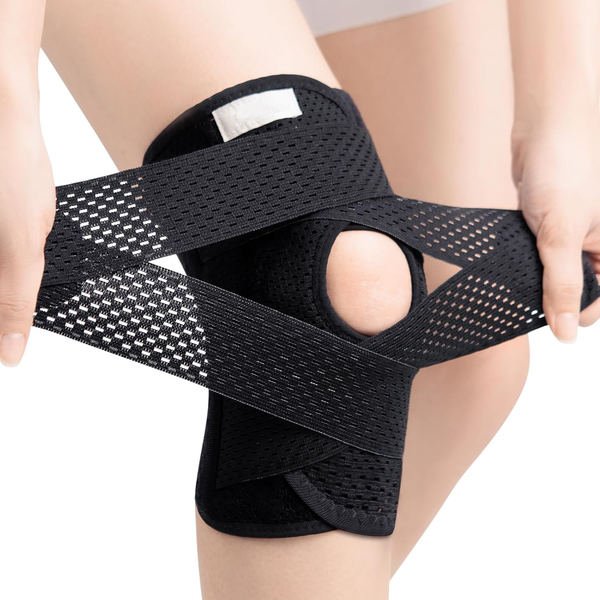 Knee Brace with Side Stabilizers for Meniscal Tear Knee Pain ACL MCL