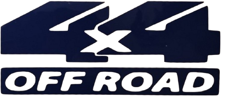 4x4 Off Road vehicle decal sticker - 2 piece 15cm
