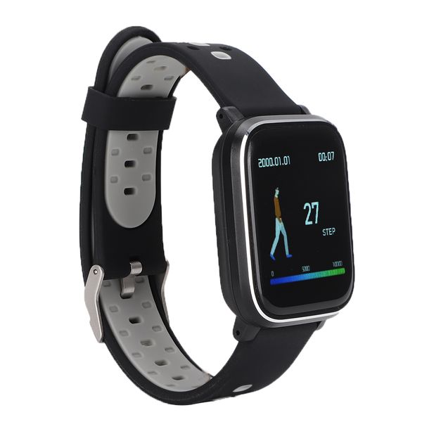Q58 GPS Bracelet: Black/Gray