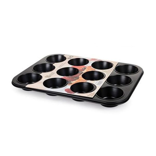 Hillhouse Non-Stick Muffin Tray - 12 Holes