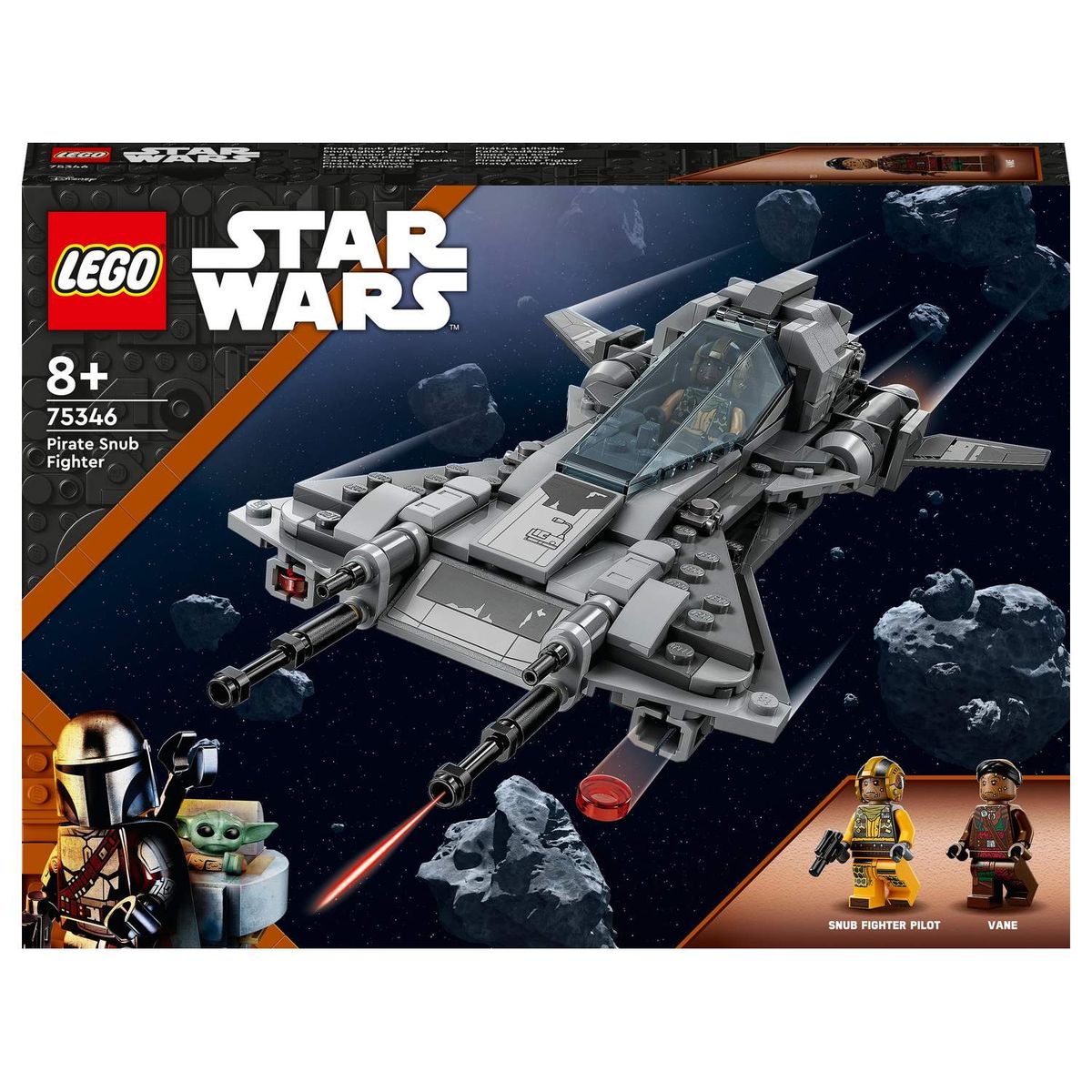 LEGO® Star Wars™ Pirate Snub Fighter 75346 Building Toy Set (285 Pieces ...