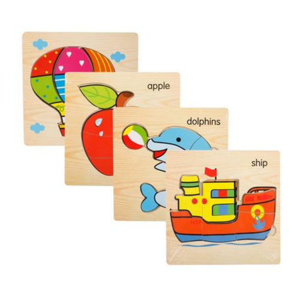 Bulk Edu Puzzle Bundle X4