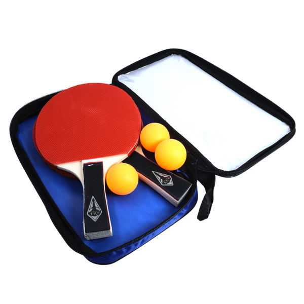 Table Tennis Bats &amp; Balls Set Good For Beginners Table Tennis Easy Set-Up