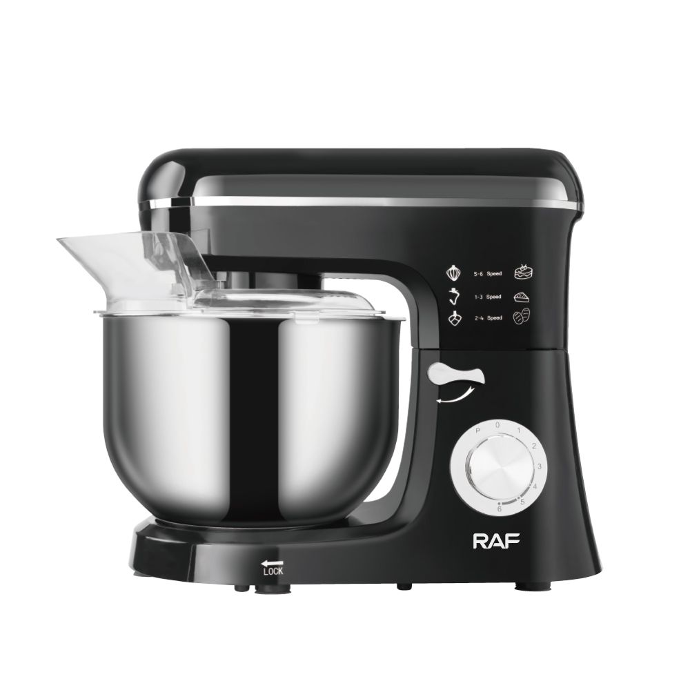RAF High Power 1100W Stand Mixer - Black