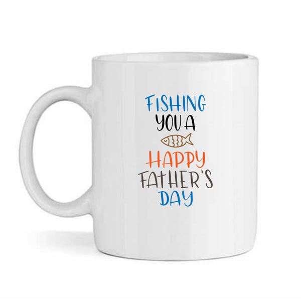 Fishing Father's Day-Father's Day-Valentines-Birthday-Christmas Pack Mug