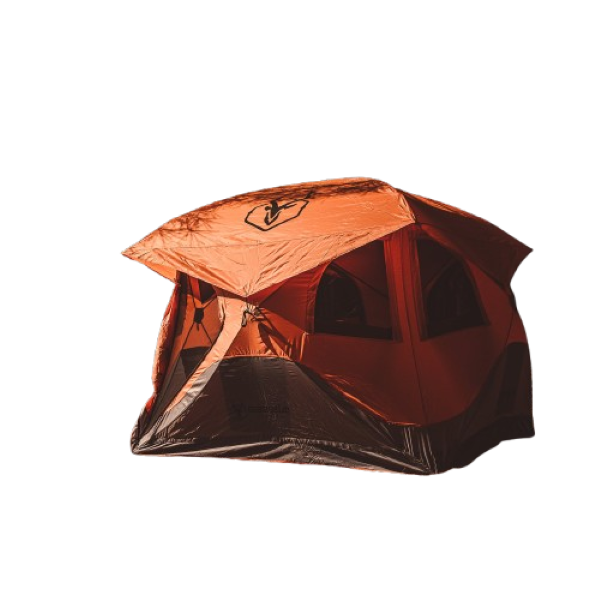 Gazelle T4 HUB Tent in Sunset Orange