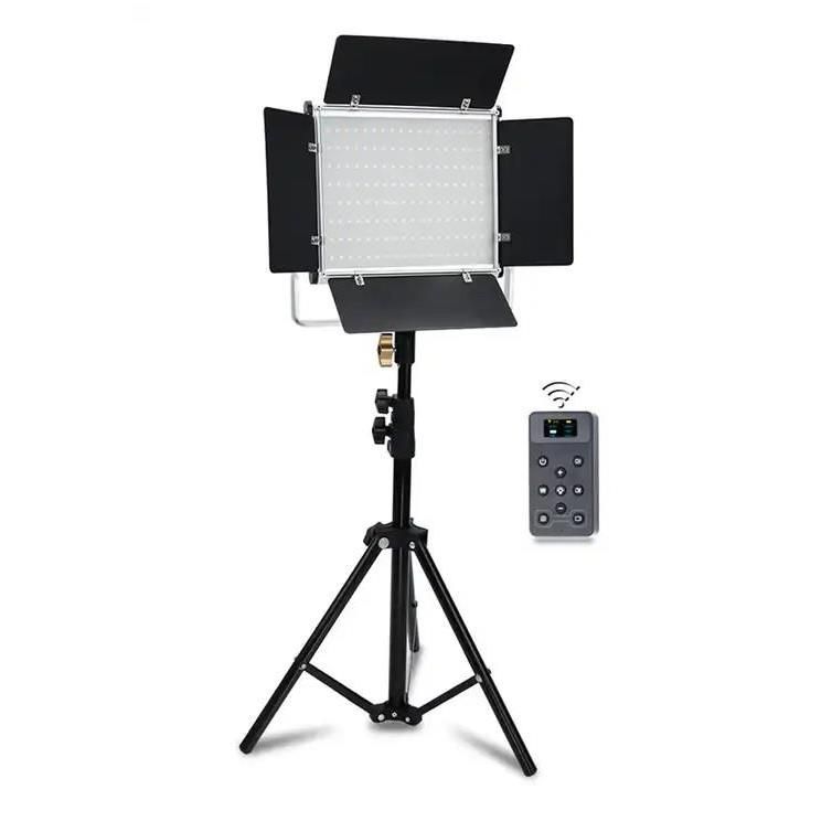DW Professional LED Studio Camera Light With Stand CRI95/2500K9000K