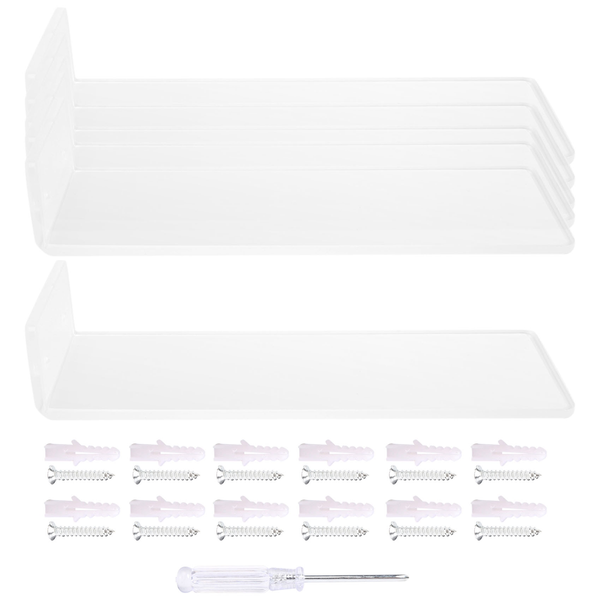 6 Pack Floating Shoe Display, For Sneaker Collection Or Shoes Box