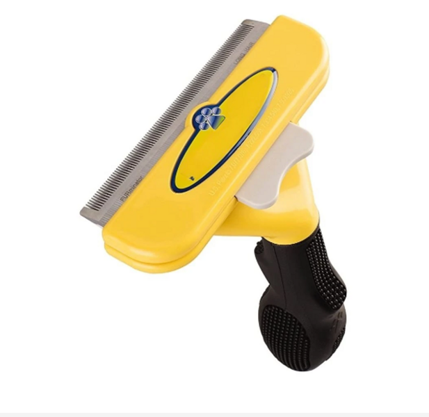 Professional Deshedding Tool for Pets - Large Pet Grooming Brush