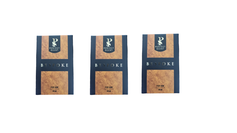Perfect Scent Bespoke For Him Pocket size Cologne Set of 3
