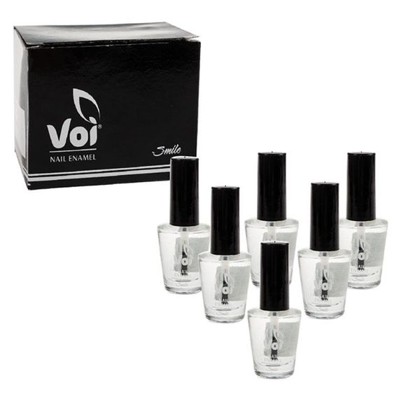 Bulk Pack x 6 Voi Nail Polish Clear As Day 12ml