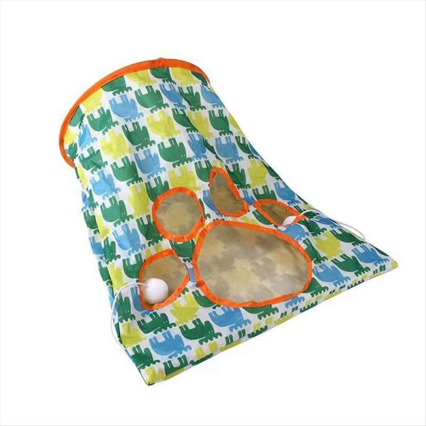 5 Style Cat Tunnel Bags For Indoor Cats New Pet Cat Play Tunnel Toy