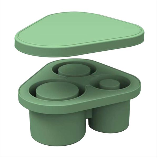 Ice Cube Trays with Lids for Stanley Cup,Cylinder Silicone Ice Cube Trays