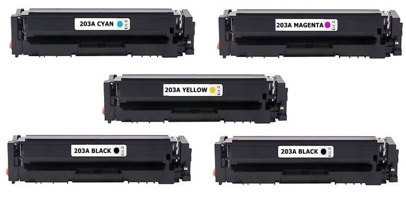 HP 203A / CF540A / CF541A / CF542A / CF543A + Extra Black - Compatible