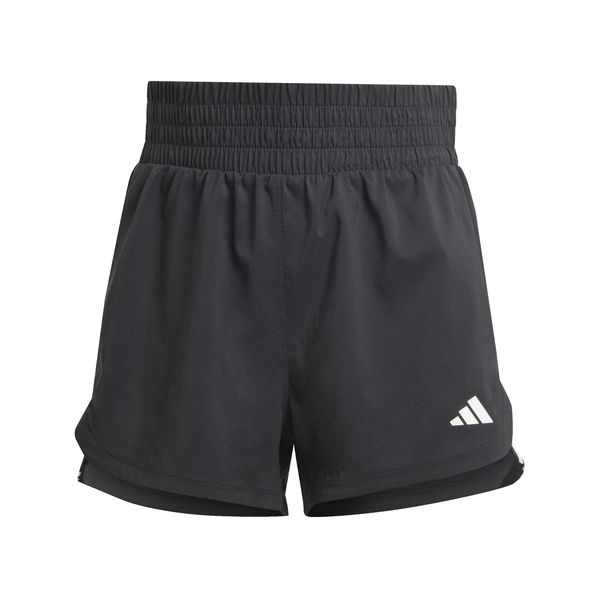 adidas Women's Pacer 3-Stripes Woven High-Rise 5-Inch Shorts - Black