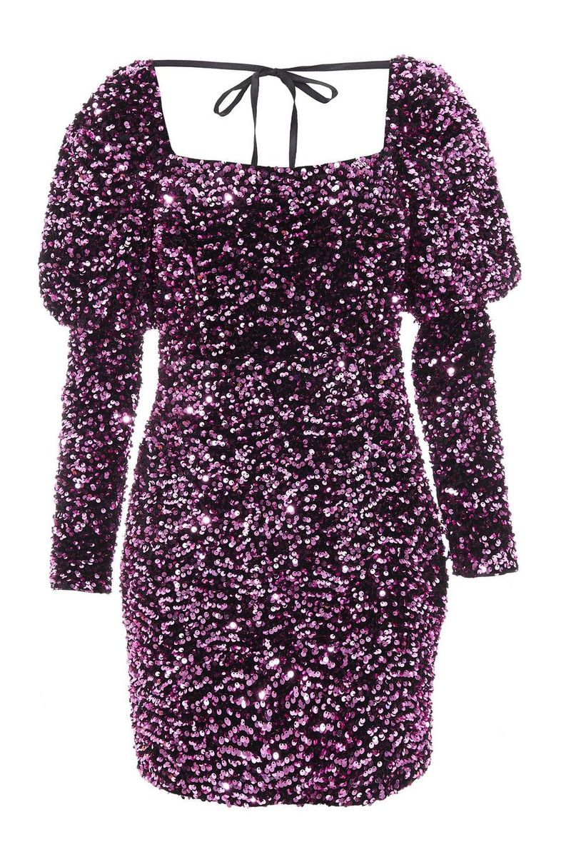 Quiz Ladies - Pink Sequin Bodycon Mini Dress | Shop Today. Get it Tomorrow! | takealot.com