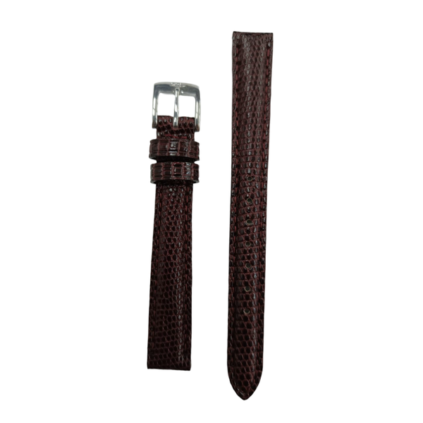 Lizard Grain Aero Comfort Watch Strap - 12mm