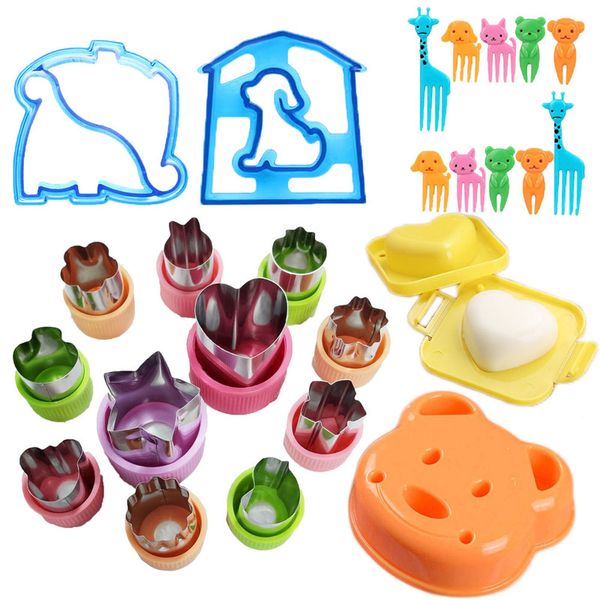 25 Piece Food Accessories, Baby Sandwiches Food Accessories, Multicolor