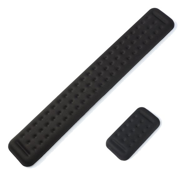 Keyboard Mouse Wrist Rest Support - Easy Typing Wrist Pillow Cushion Pad Set