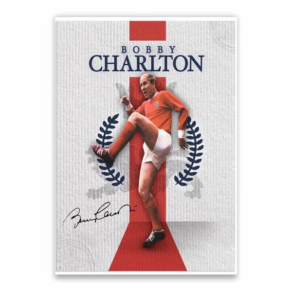 Bobby Charlton England Poster - A1