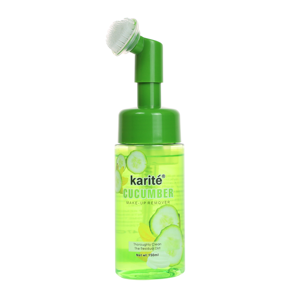 Karite Cucumber Foam Makeup Remover 150ml Deep Clean