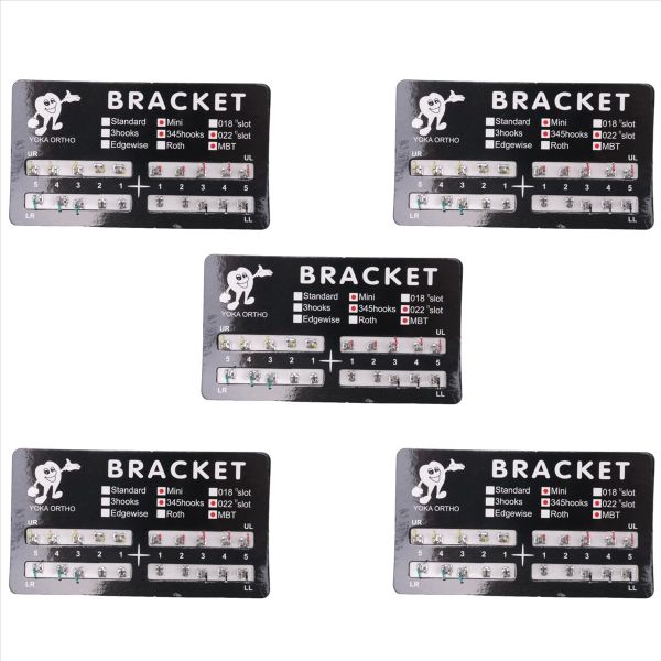 Brackets For Braces Dental Braces Teeth Model Mini Roth 022 Slot