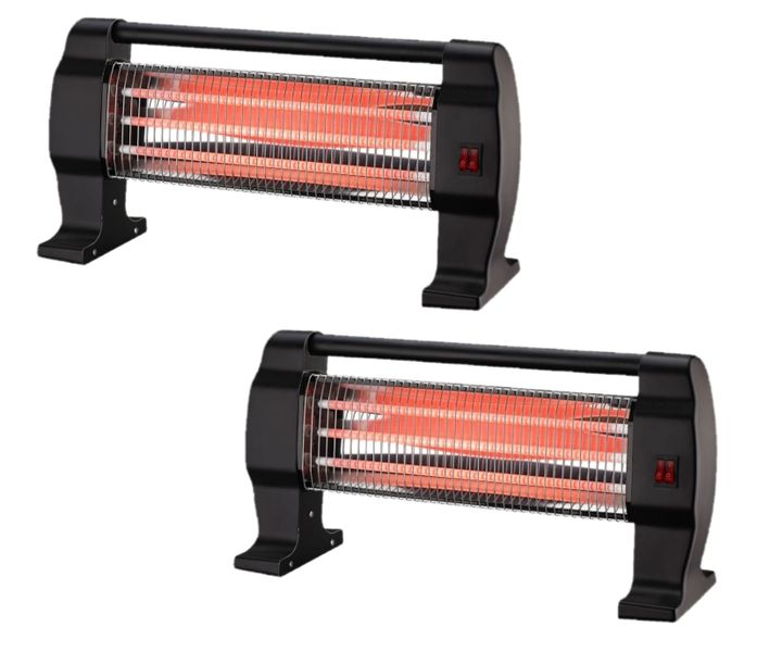 LUXELL - 3 Bar Heater with Safety Switch - LX-2820-2P - Pack of 2 Pcs