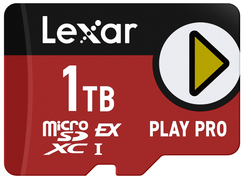 Lexar 1TB PLAY PRO microSDXC Express Memory Card