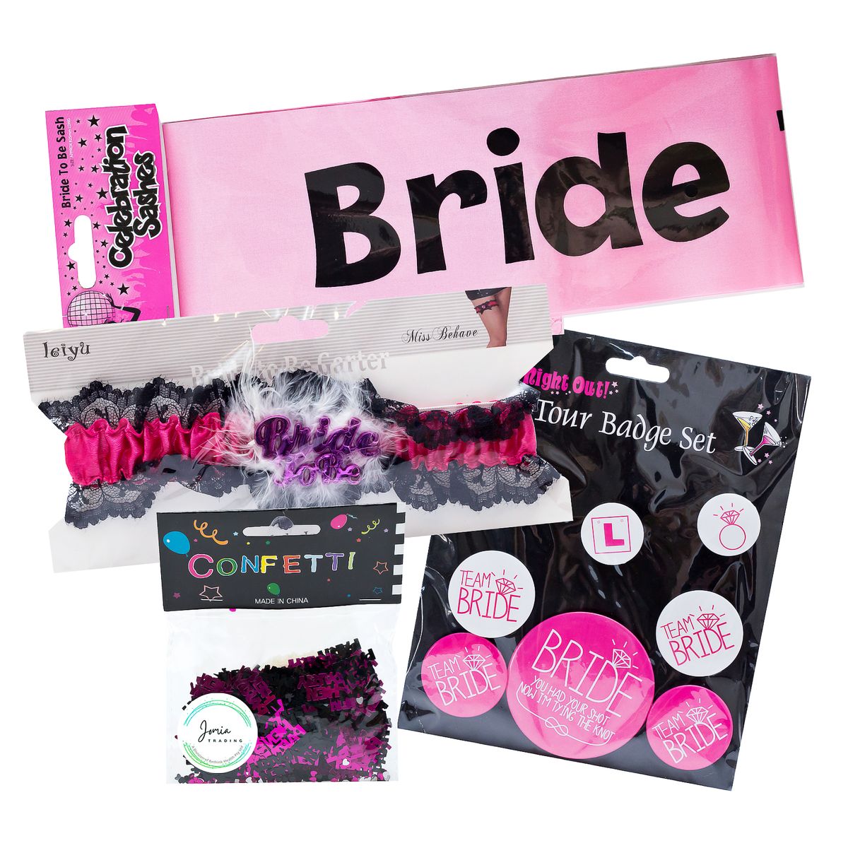 Bachelorette Accessorie 4 Piece Set Buy Online in South Africa