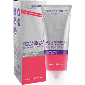 Skin Republic Alpha Arbutin 2% + Squalane 10% Overnight Mask 50ml