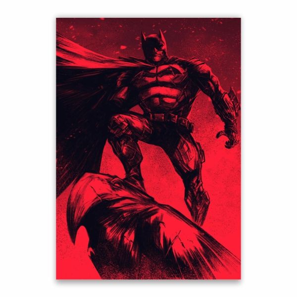 Batman Red Poster - A1