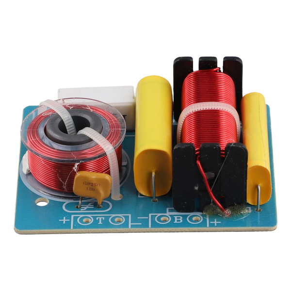2 Way Audio Frequency Divider DIY Bass Speaker Subwoofer Crossover