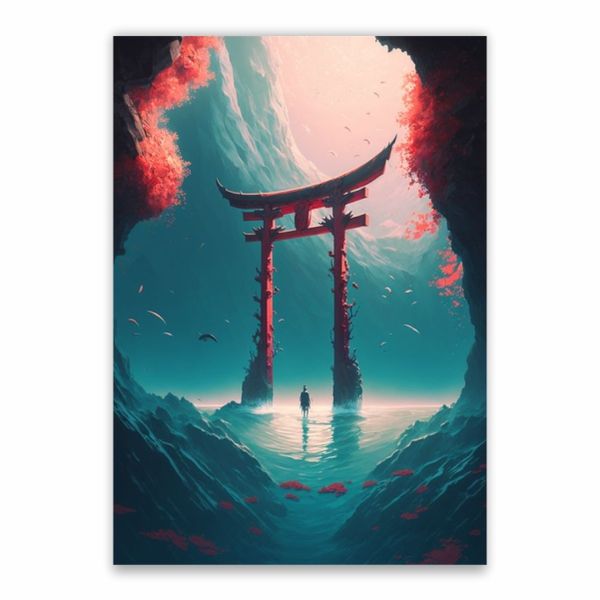 Japanese Gate Poster - A1