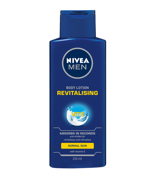 NIVEA MEN Revitalising Body Lotion with Vitamin E, 250ml