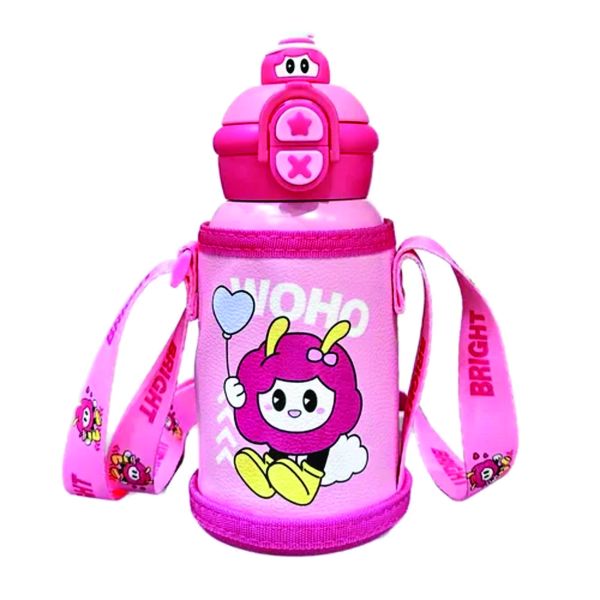 500 ml sipper bottle with cover Stainless Steel Vacuum Cup For Kids