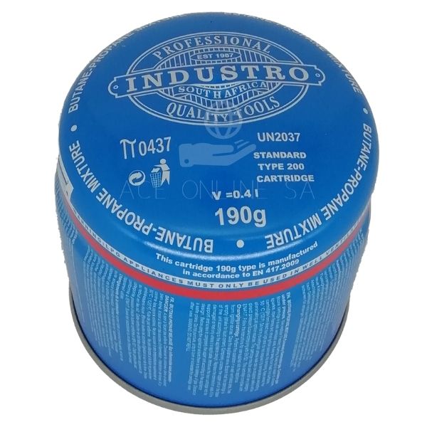 Industro - Gas Cannister / Butane - Propane Mixture - 190g