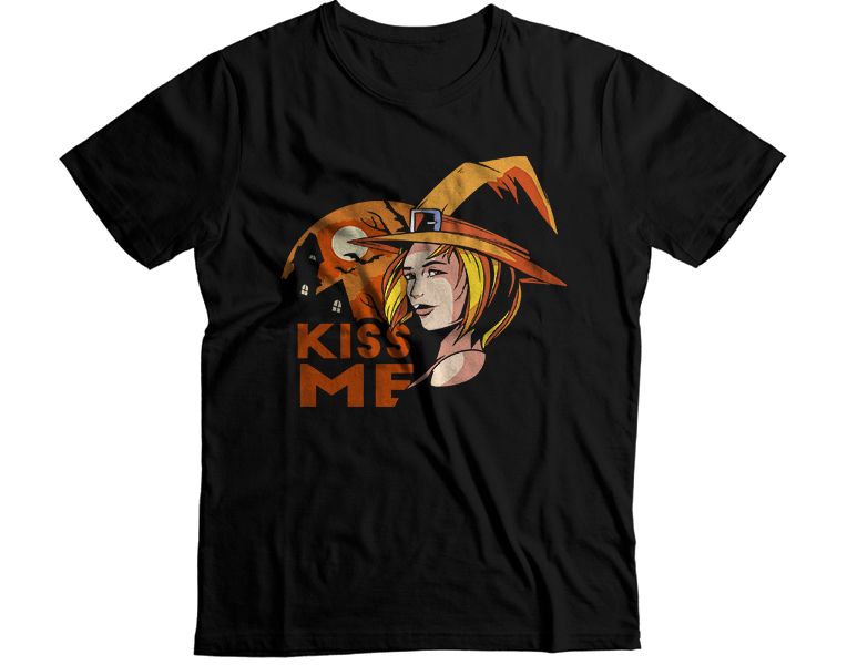 Halloween Kiss Me T-Shirt