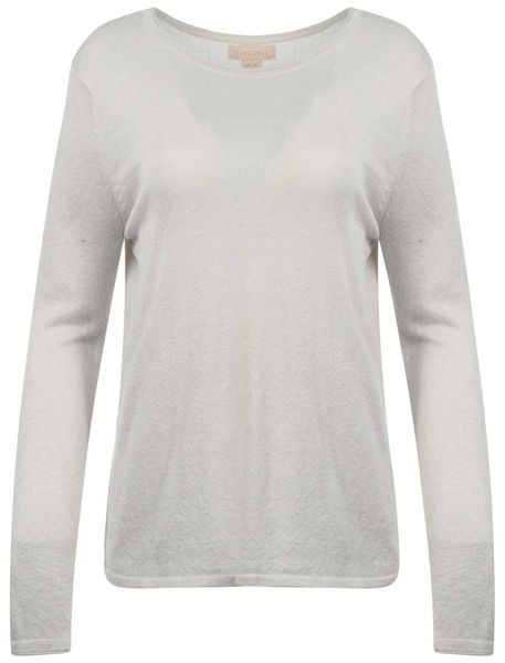 Tokyo Laundry Plum Tree Bassey white Jumper - dancer (Parallel Import)