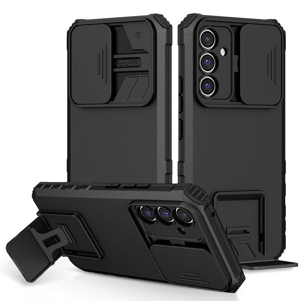 Phone Case Compatible With Samsung S23 FE Slide Camera Lens Cover
