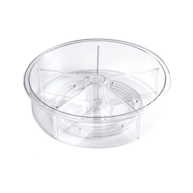 Divided Storage Rack Rotatable Turntable -30cm | Shop Today. Get it ...