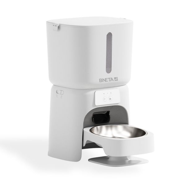 BNETA Pet F24-W Smart WiFi Automatic Feeder with App Control - 6L Capacity