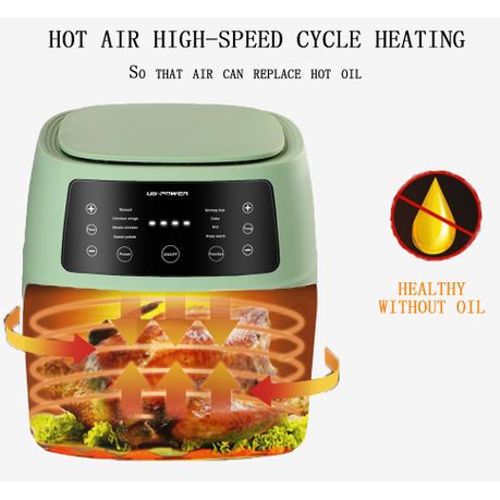 Digital Electric 8L Air Fryer With Extra Large Capacity 2400W, Shop Today.  Get it Tomorrow!