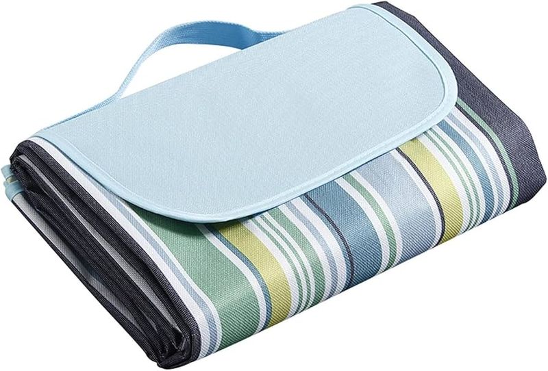 Fordable Waterproof Picnic Blanket &amp; Outdoor Beach Mat