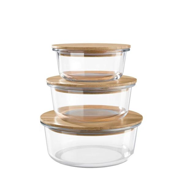 Glass Container For Kitchen Storage Food Organizer