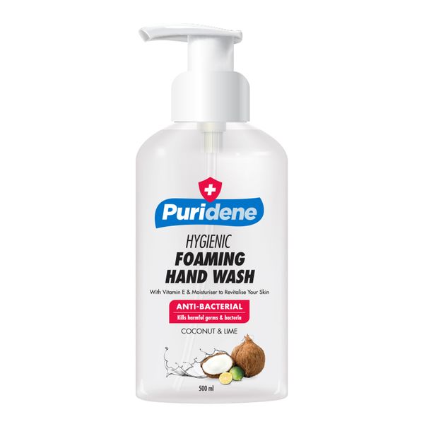 Puridene Foaming Handwash Coconut &amp; Lime 500ml x 6