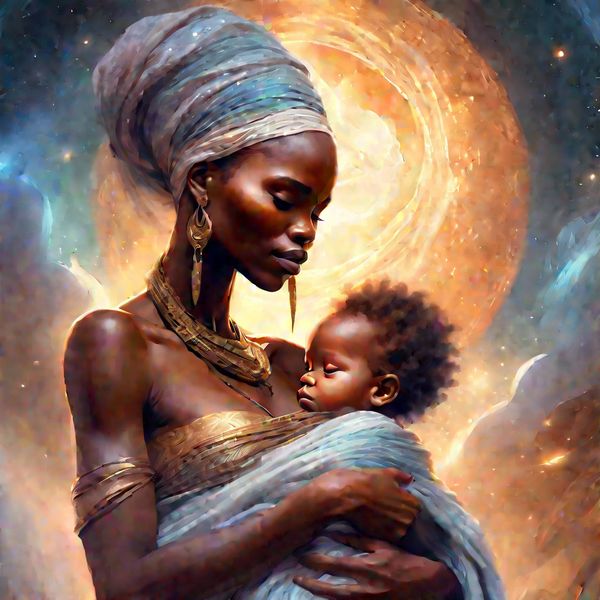 Canvas Wall Art - Stellar Embrace
