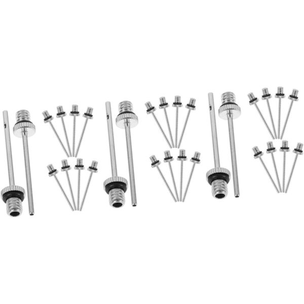 30 Pieces Metal Ball Inflation Needle Basketball Needles for Sports Balls