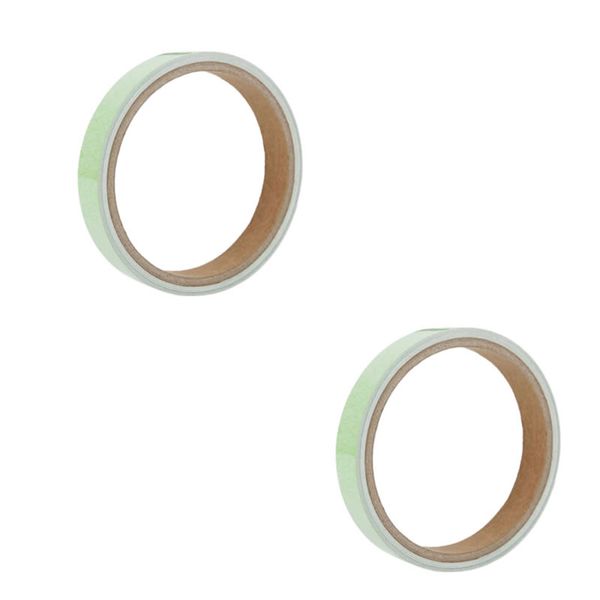2 Set Of 3cm x 5m Glow in the Dark Luminous Tape