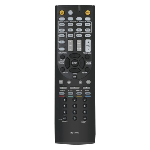 SmartHome RC-799M Replaced Remote fit for ONKYO TX-SR309 HTR558 HTR548