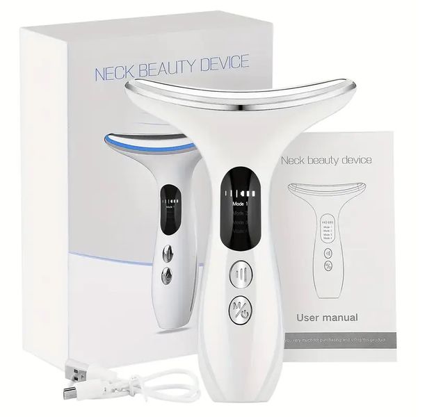 Face and Neck Beauty Massager Device